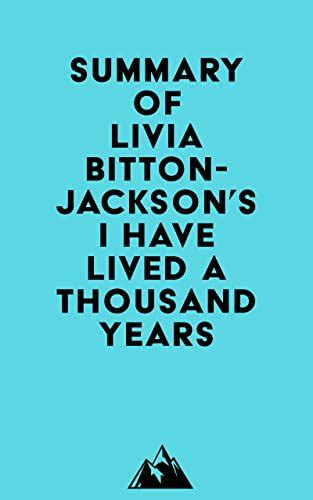 Summary Of Livia Bitton Jacksons I Have Lived A Thousand Years By