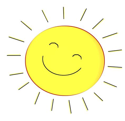 Sunshine Happy Face Clip Art Clipart Best