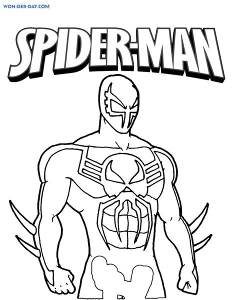 Top imagen dibujos para colorear de hombre araña Viaterra mx