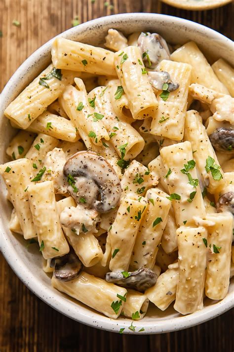 Italian Sausage Pasta With Mushrooms Vikalinka