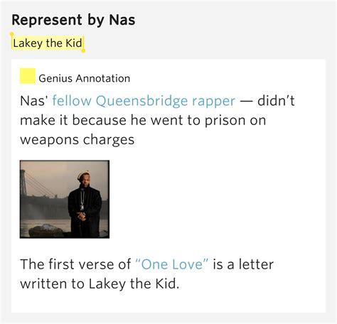 Lakey The Kid Represent By Nas