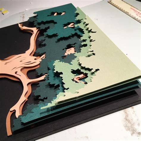 Bowman Paper Art On Instagram “some More Leaf Layering Papercraft Paperart