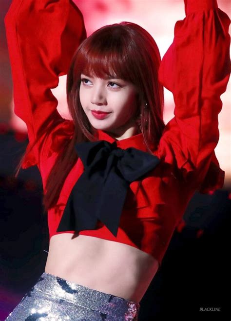 Blackpink S Lisa S Attractive Photos In Red That Went Viral