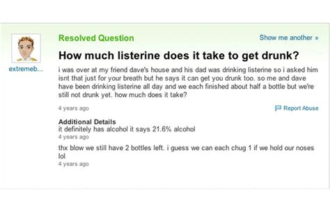 Most Ridiculous Questions To Be Asked On Yahoo Gallery Ebaums World