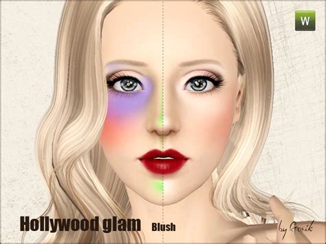 The Sims Resource Hollywood Glam Blush