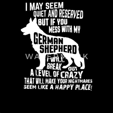 Crazy Funny German Shepherd Womens Plus Size T Shirt Spreadshirt