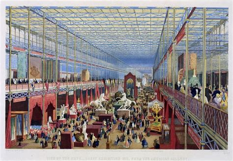 View Of The Nave Great Exhibition 1851 From The American Gallery