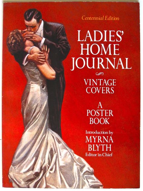 ladies home journal vintage covers poster by dancingfaunemporium