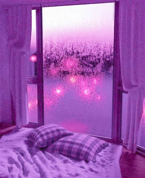Lavender Purple Aesthetic Room Bestroom One