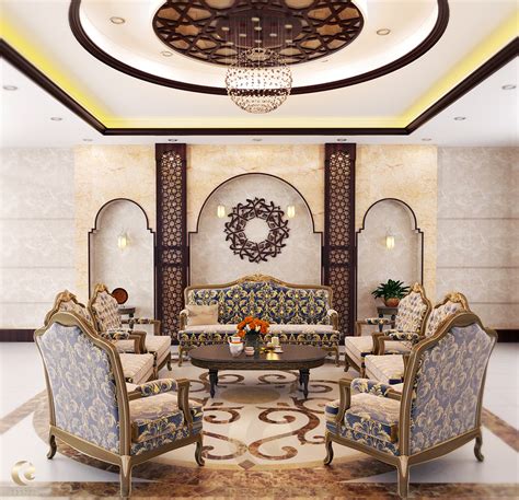 Islamic Style Interior Design On Behance