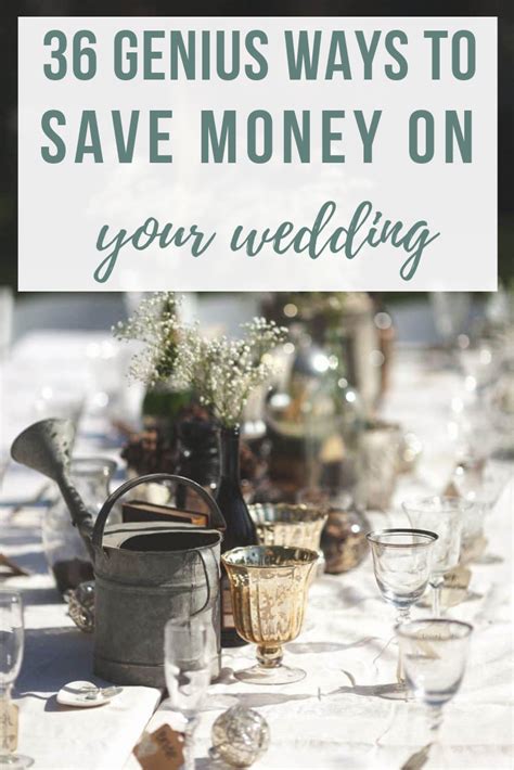 Cheap Wedding Ideas 36 Genius Ways To Save Money On Your Wedding
