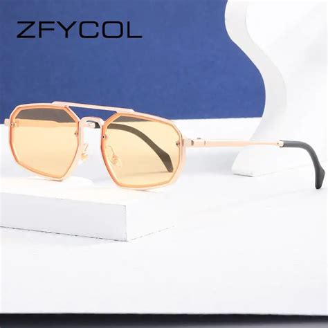 zfycol 2022 vintage sunglasses women brand designer eyewear for women men fashion gothic glasses