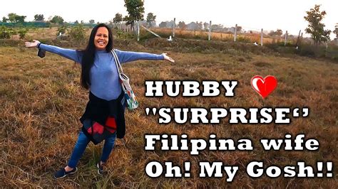 hubby surprise filipina wife oh my gosh youtube