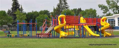 Chinook School Yellow Slide Playground