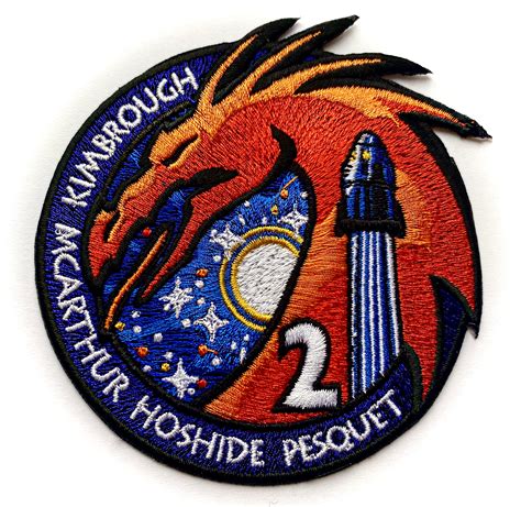 Shop Nasa Spacex Crew 2 Mission Patch From Ab Emblem Online From The