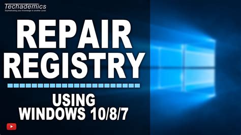 How To FIX Registry Errors In Windows EASY YouTube