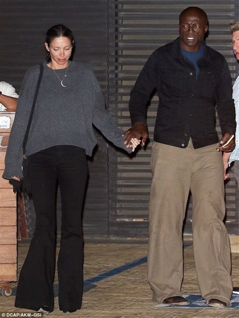 Seal And Girlfriend Erica Packer Enjoy Romantic Date Night In Los Angeles Daily Mail Online