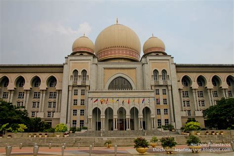 The palace of justice houses the malaysian court of appeal and federal court, which moved to putrajaya from the sultan abdul samad building in kuala lumpur in the early 2000s. One Hot Afternoon at Putrajaya - Day 3 in Malaysia | The ...