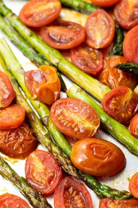 By tristin marshall and zoe denenberg. Simple and Elegant Balsamic Asparagus and Blistered Tomatoes | Recipe in 2020 | Asparagus dishes ...