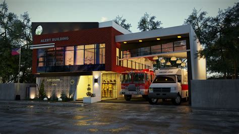 Batangas Fire Station Es Calma Design And Associates