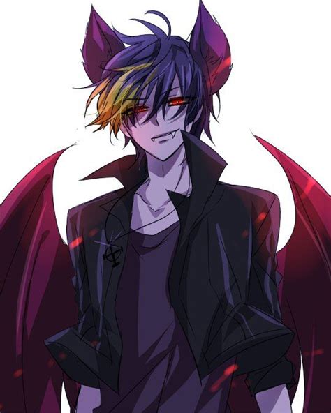 Demon Bat Демон Бэт 78 фотографий Anime Demon Boy Evil Anime