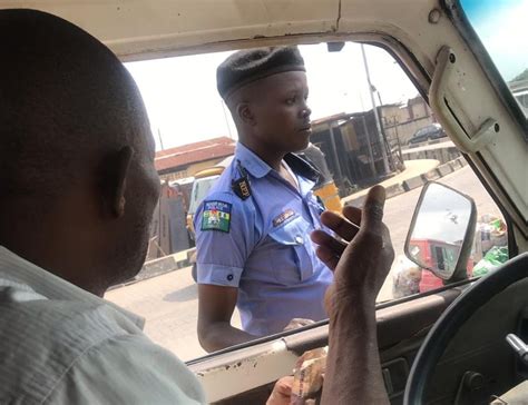 Police Officer Caught On Camera Taking Bribe In Lagos Photos Crime Nigeria