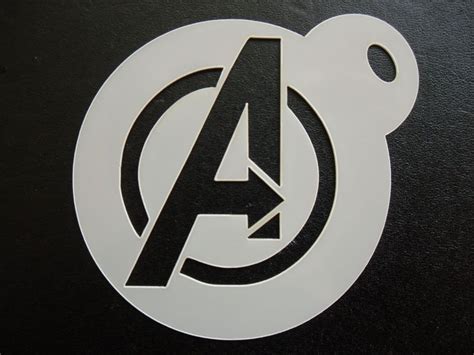 60mm Avengers Stencil