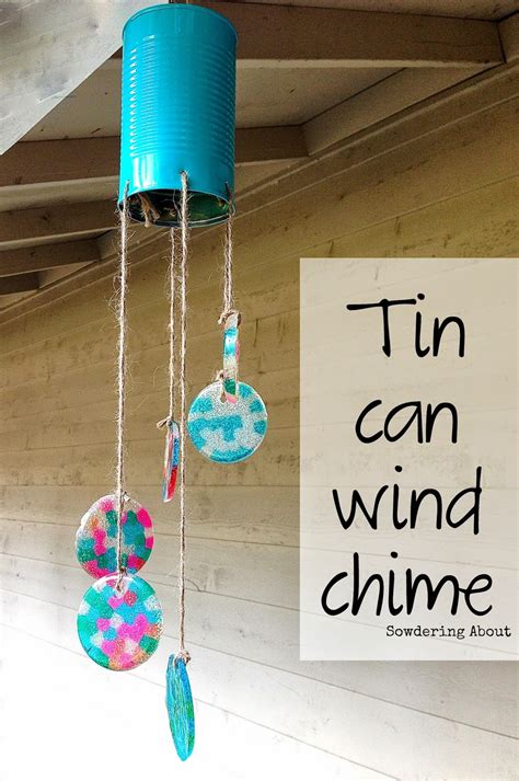 Sowdering About 20 Minute Tin Can Wind Chime