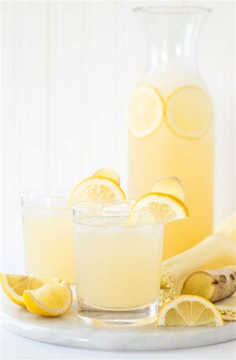 Refreshing Ginger Lemonade Butter And Bliss Recipe Ginger