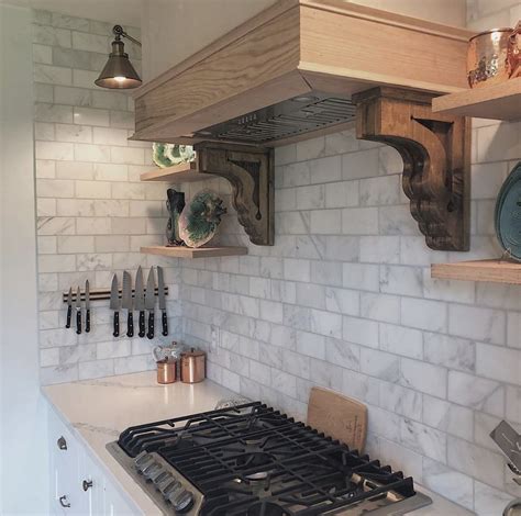 Riad Tile Marble Casablanca Carrara 3x6 Subway Stunning Kitchens Kitchen Renovation