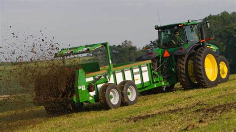 Ms14 Series Large Hydraulic Push Manure Spreaders