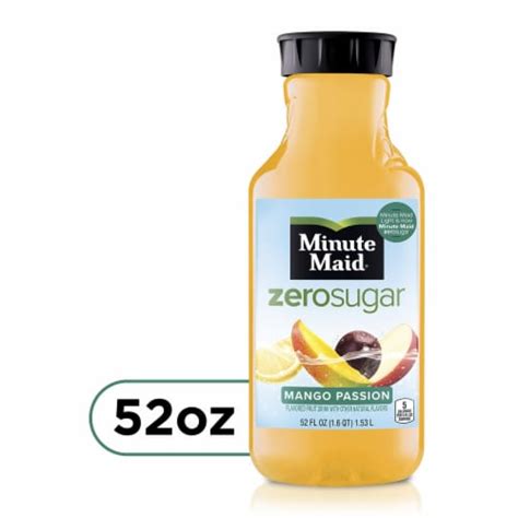 Minute Maid Zero Mango Passionfruit No Sugar Added Fruit Juice Drink Fl Oz Frys Food Stores