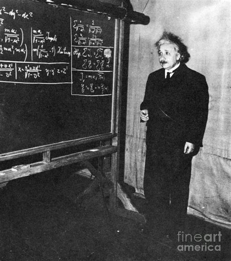 Einstein At Princeton University By Science Source