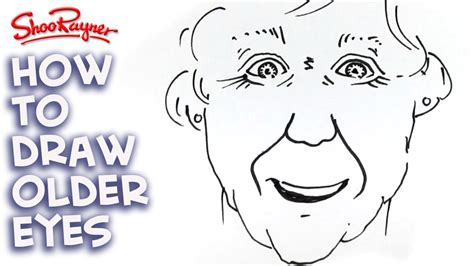 How To Draw Old Peoples Eyes Youtube