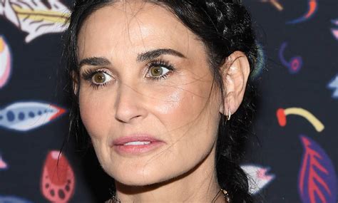Demi moore's face attracted more attention than the clothes she worecredit: Demi Moore 'in shock' following news of tragic death | HELLO!