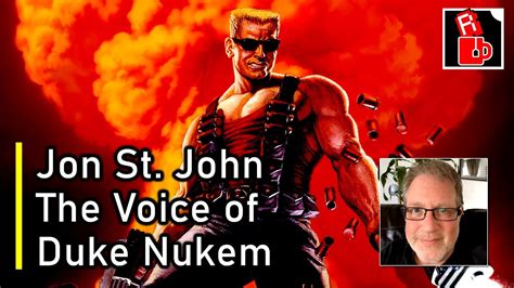 Duke Nukem Jon St John - Retro Tea Break | The Voice of Duke Nukem - Jon St. John - YouTube