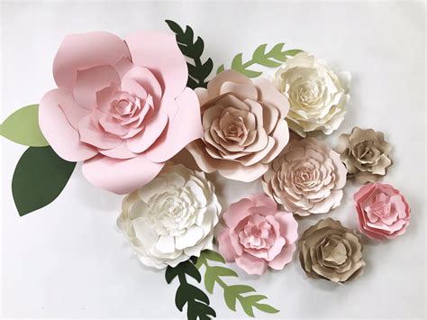 Large Paper Flower Backdrop Giant Paper Flowers Paper Flower Wall F41