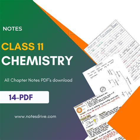 Class 11 Chemistry All Chapters Handwritten Notes Pdf Download 2023