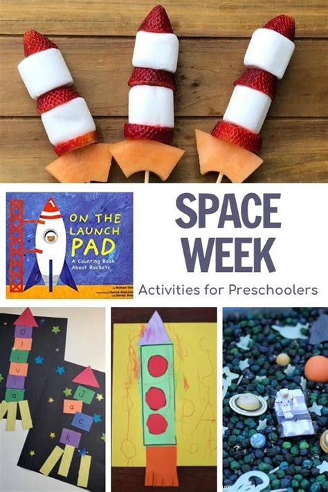Space Week For Preschoolers Featuring On The Launch Pad Space