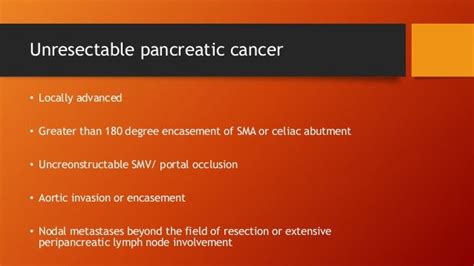 Radiotherapy In Unresectable Pancreas