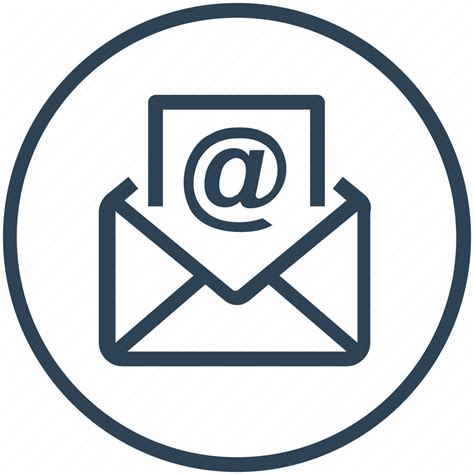 At Sign Email Envelope Inbox Letter Mail Icon Download On Iconfinder