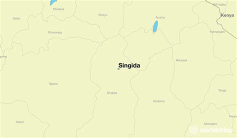 Where Is Singida Tanzania Singida Singida Map
