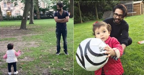 Taking Cuteness Quotient A Notch Higher Shahid Enjoys Another Play
