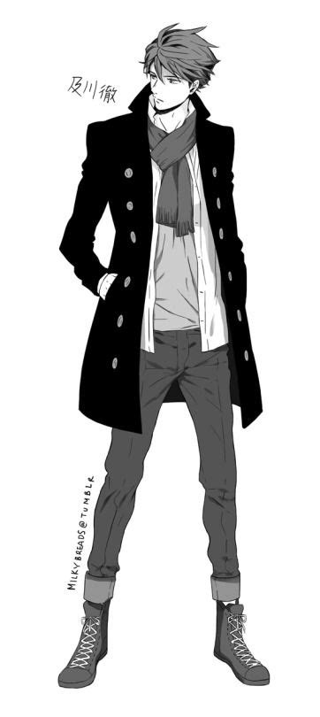 Anime Trench Coat Guy Anime Guy In Trench Coat Manga Boy Manga