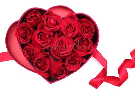 Heart Of Red Roses Stock Photo Image Of Background Love 42799892