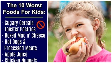 10 Really Unhealthy Foods For Kids They All Love Kitchen Fun With My