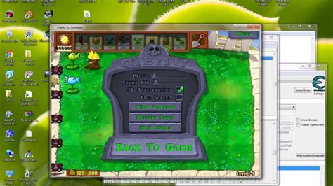Plants Vs Zombies Hack With Cheat Engine 6 3 Unlimited Sun Instant