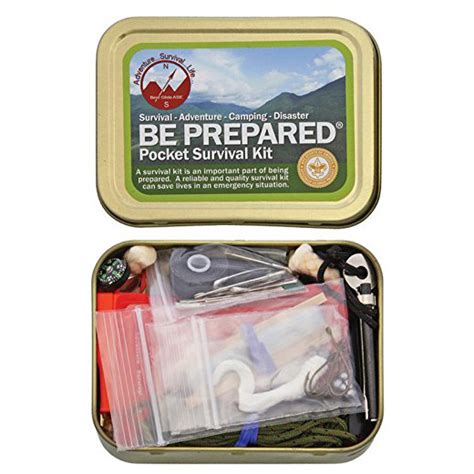 Be Prepared Pocket Survival Kit Adventure Pro Zone