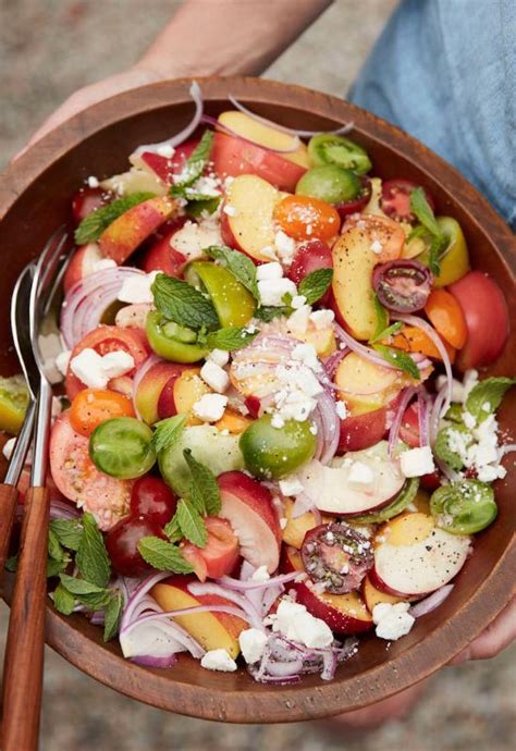 Summer Stone Fruit Salad What S Gaby Cooking Stone Fruit Salad