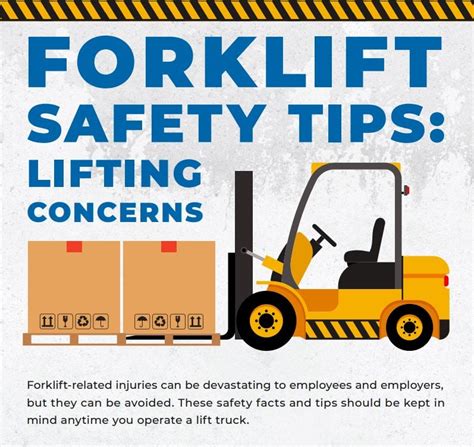 Infographic Forklift Safety Tips And Lifting Concerns